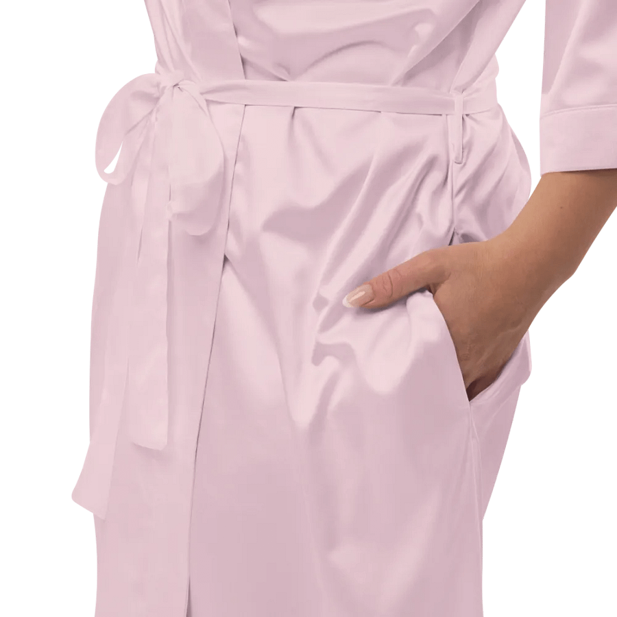 Cloudy Night BBBY Satin Robe Embroidered product image (14)