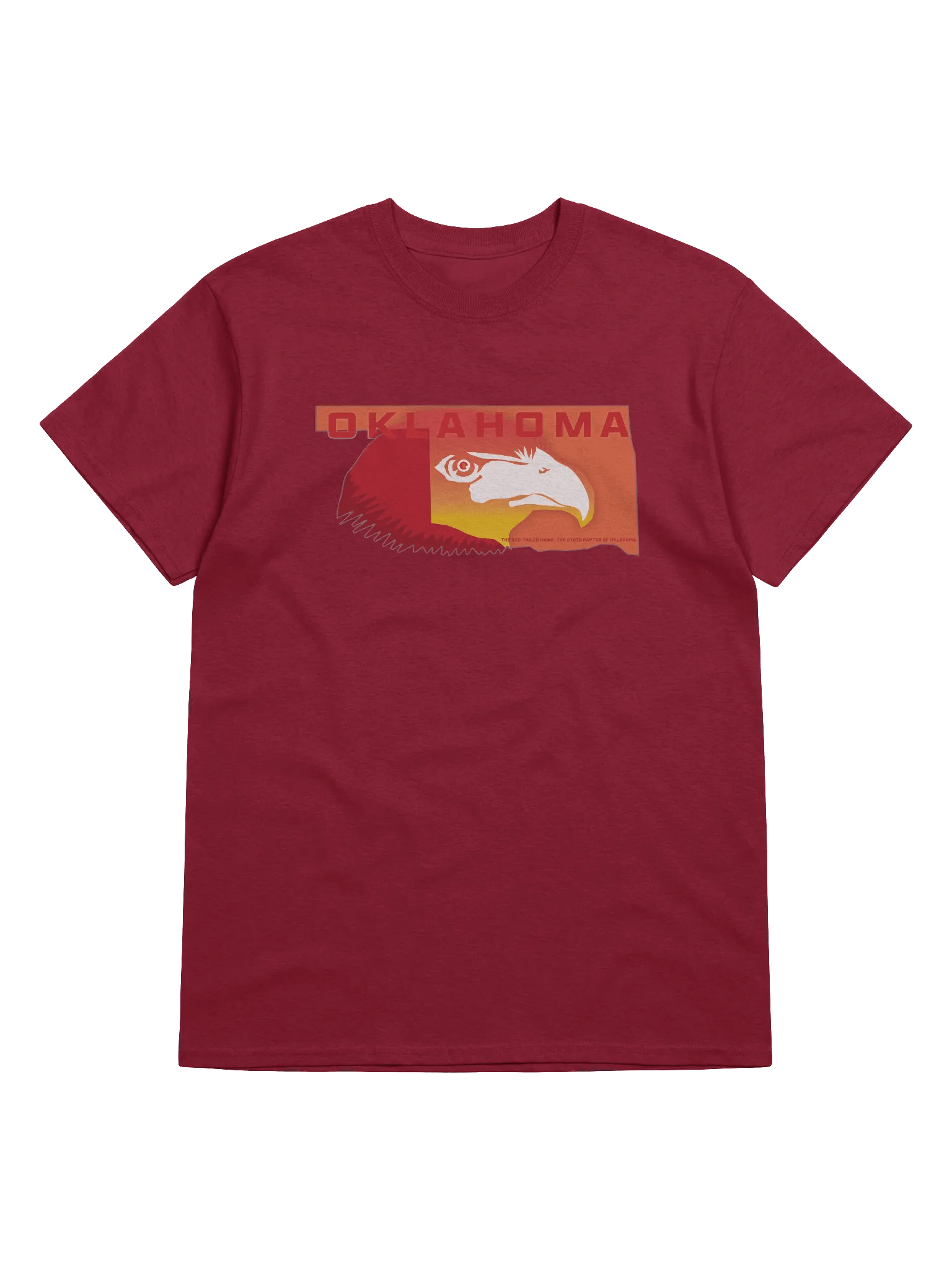 Oklahoma Red-Tailed Hawk T-Shirt product image (1)