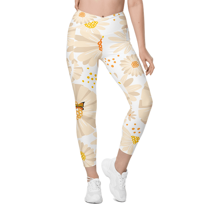 Butterfly Bloom All-Over Leggings with Pockets product image (1)