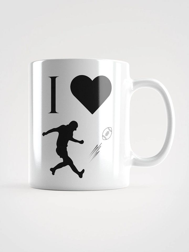 I ❤️ Football Mug product image (1)