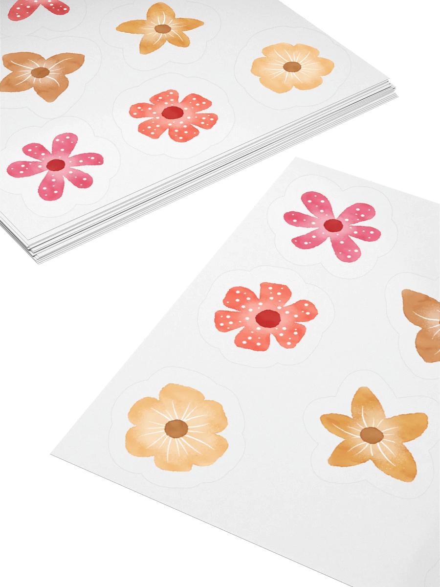 Enchanted Garden Kiss Cut Stickers Set 2 product image (12)