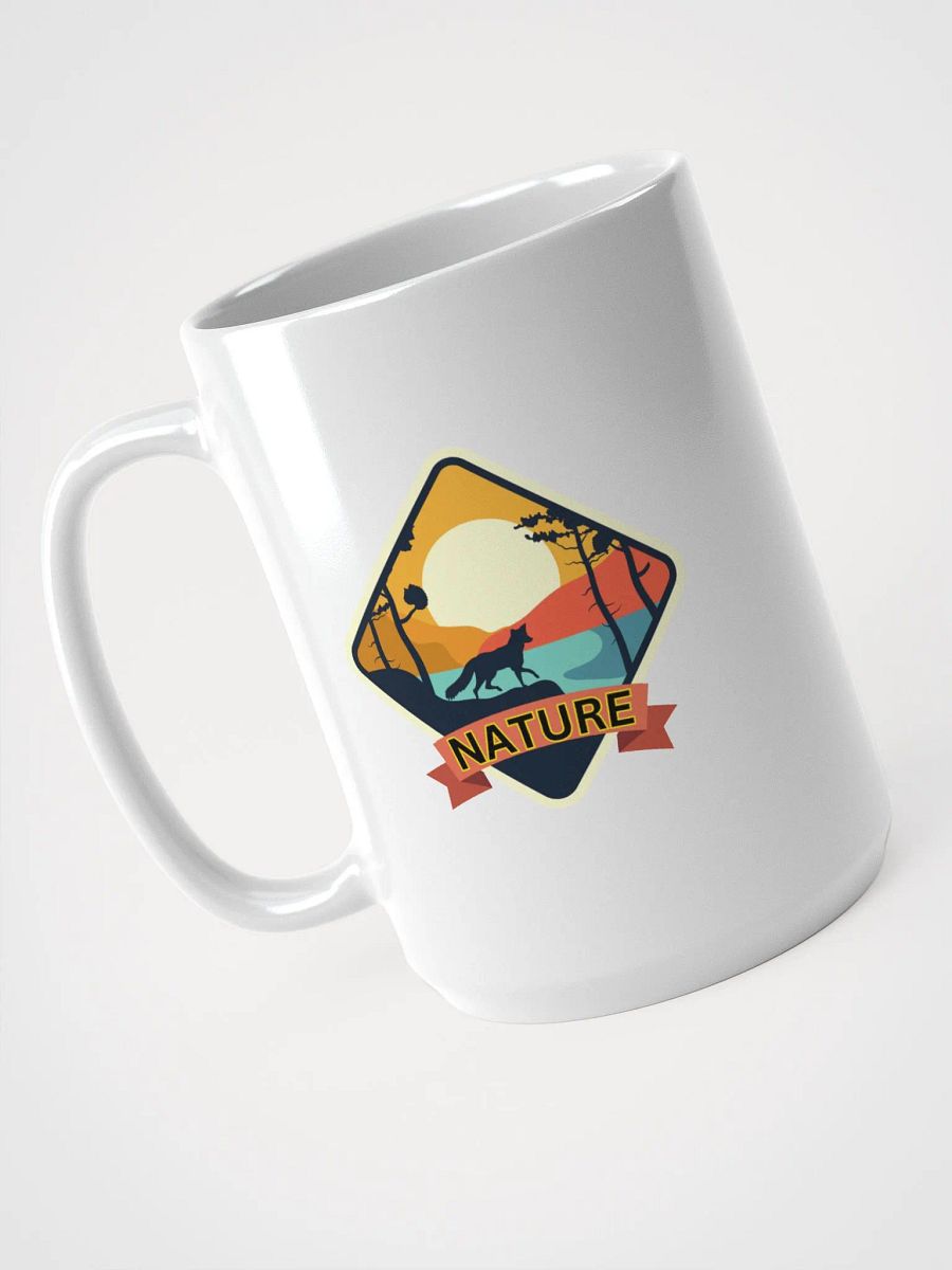 Wild Nature White Glossy Mug product image (3)