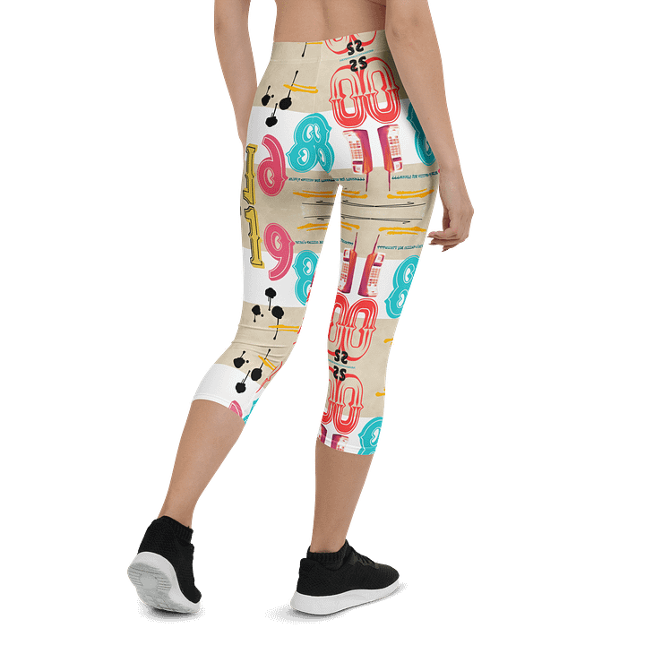 1980S HERS RETRO CAPRI LEGGINGS product image (2)