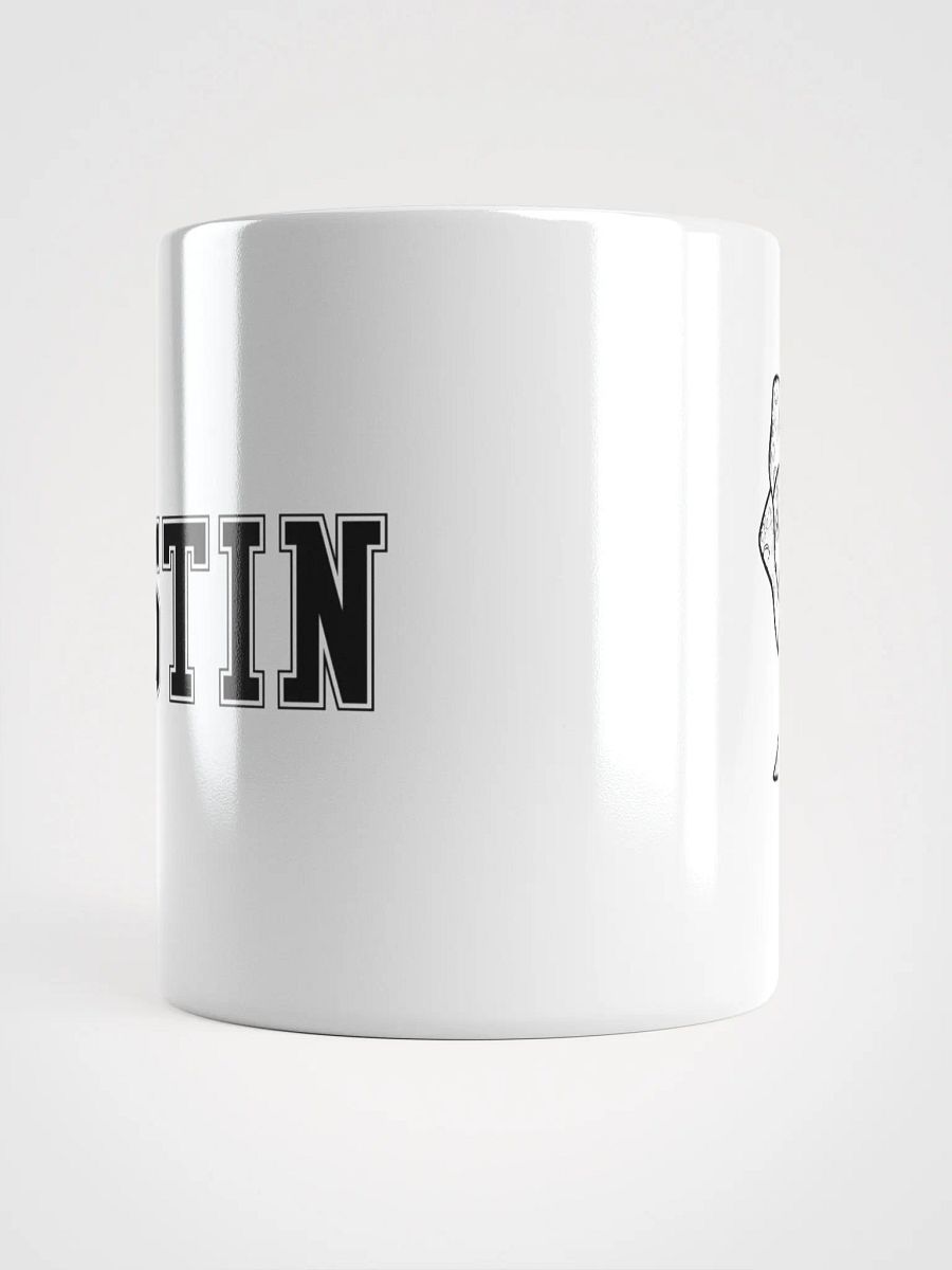 Destin Faux Embroidered Bow White Glossy Mug product image (4)