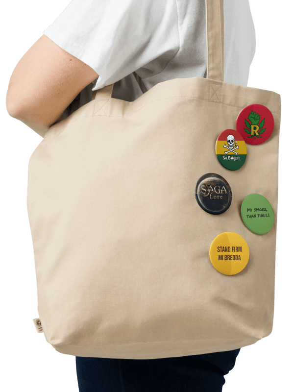 Rasta Pin Button Set product image (2)
