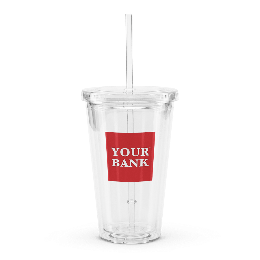 Your Bank Clear Tumbler product image (1)