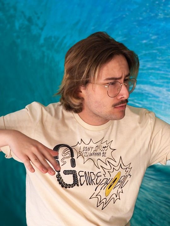 'I Don't Wanna Be Genrephobic' Tee product image (7)