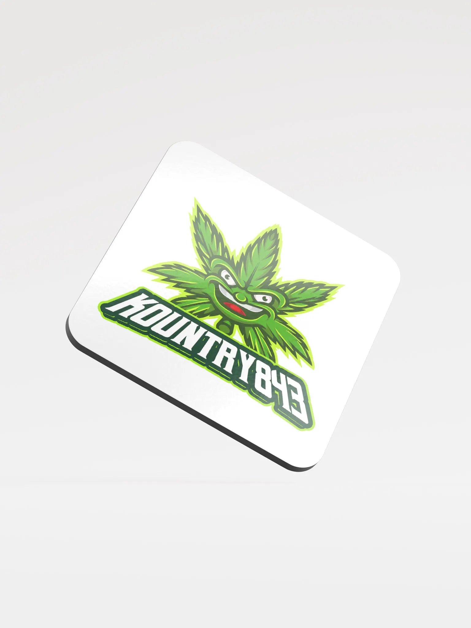 Kountry Cannabis Logo Coaster product image (1)