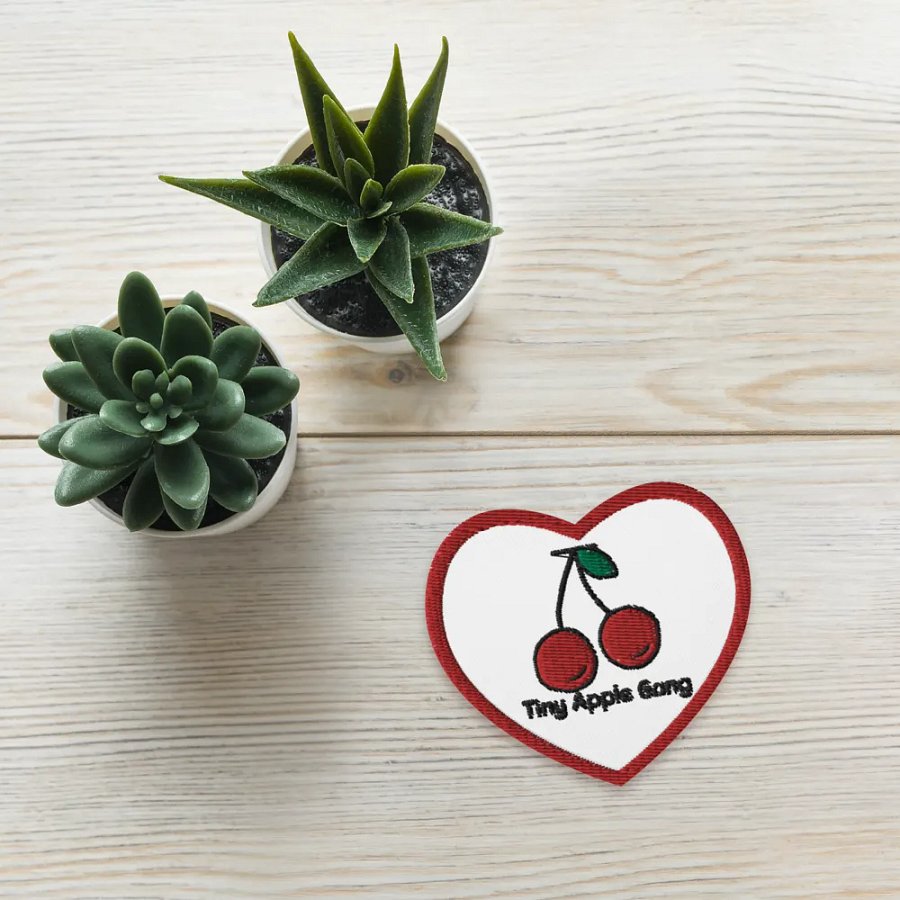 tiny apple gang patch product image (4)