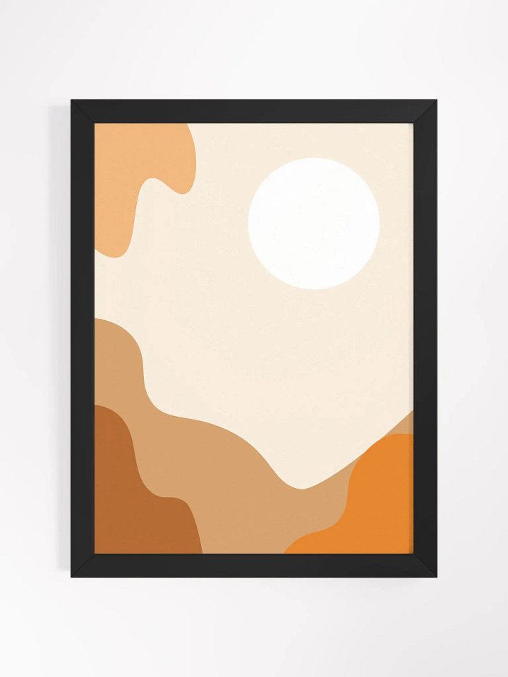 Sunrise Flow Framed Poster product image (11)