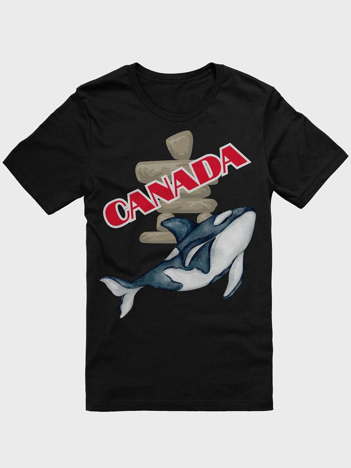 Canadian Orca Inukshuk T-Shirt product image (1)