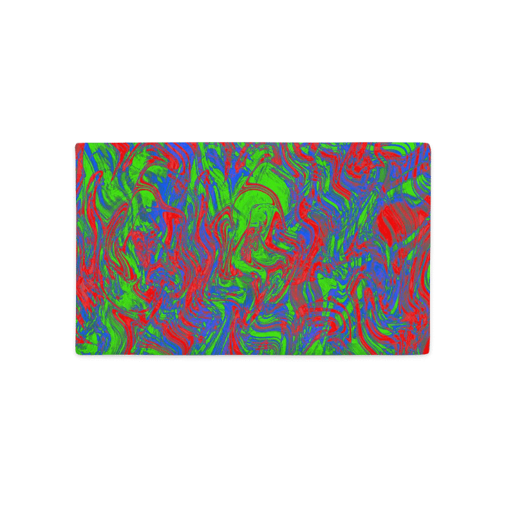 Techno Pattern Premium Pillowcase | Red Pattern | Green Pattern | Blue Pattern product image (2)