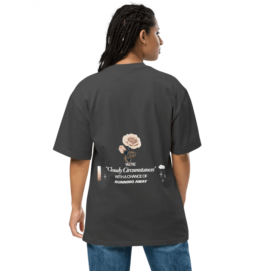 white rose _ Premium Heavyweight T-Shirt product image (8)