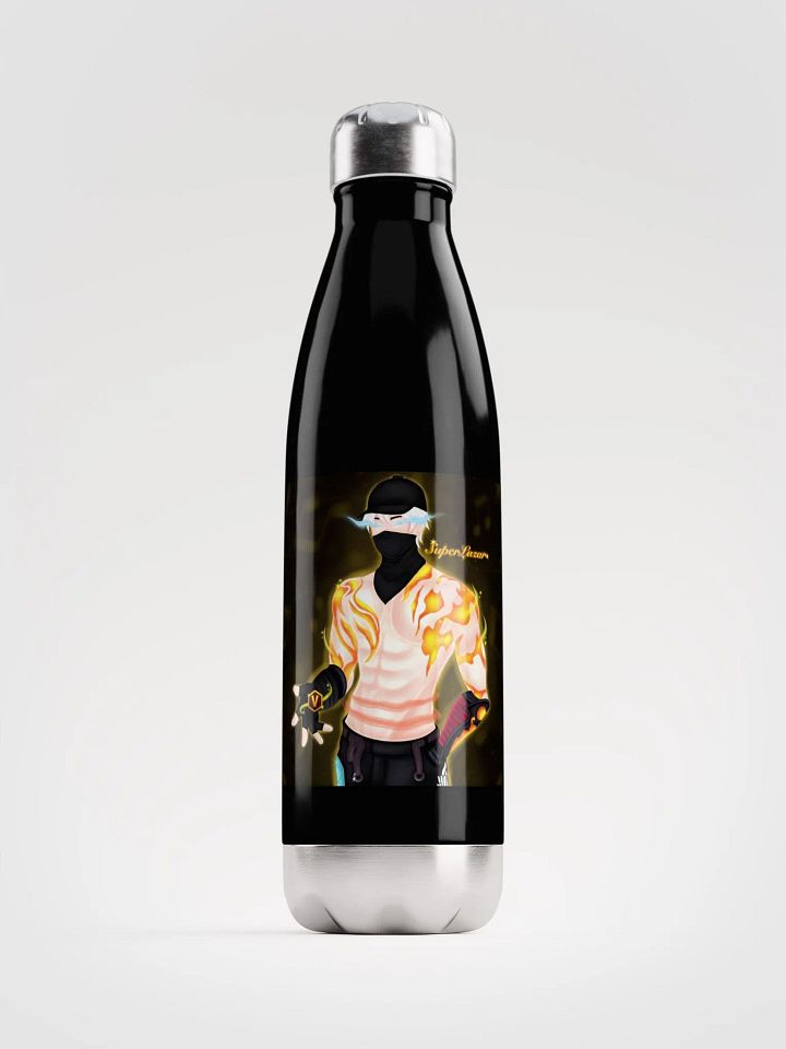 Glossy Bowling Pin Stainless Steel Water Bottle product image (1)