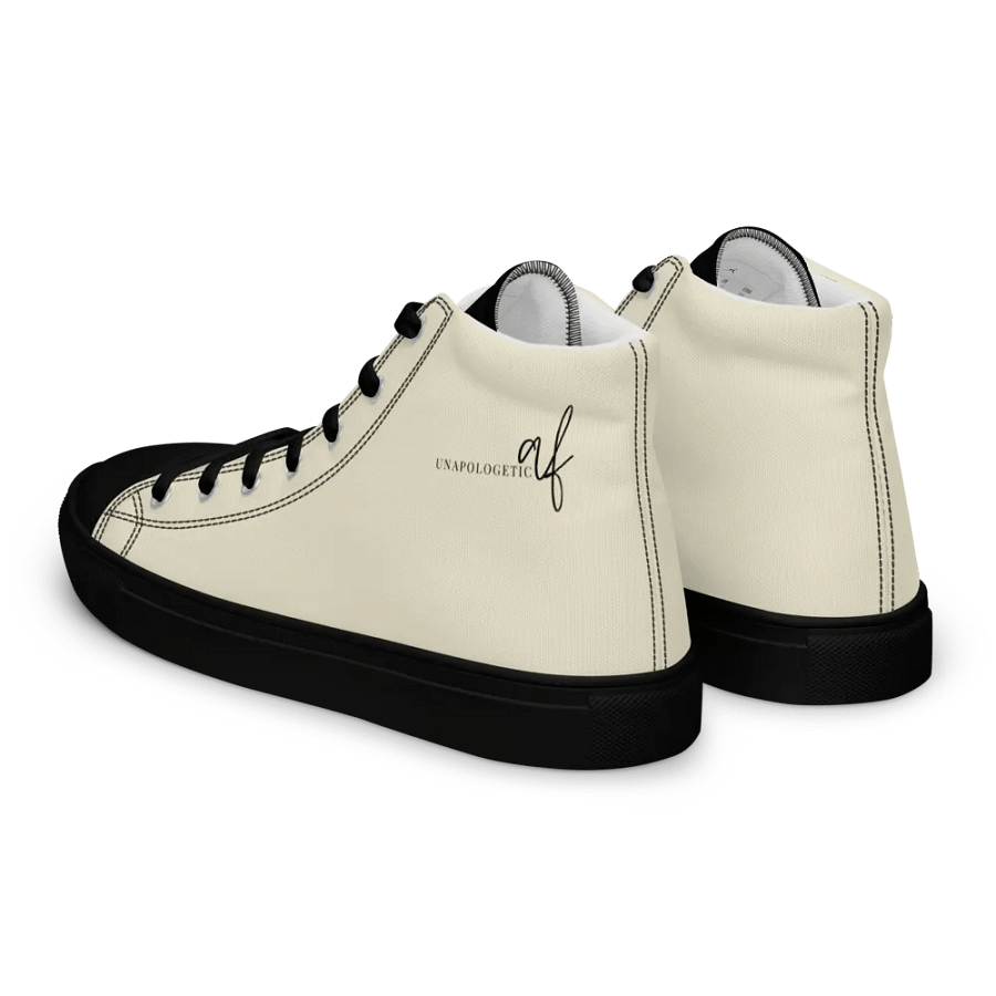 UNAPOLOGETIC af Women's High Top Canvas Shoes product image (6)