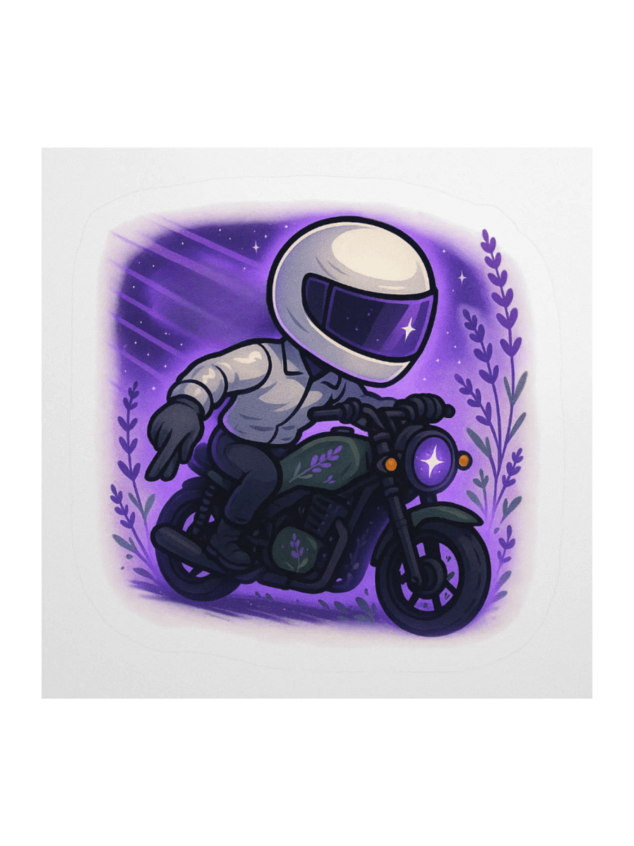 Motorcycle Lav Sticker product image (2)