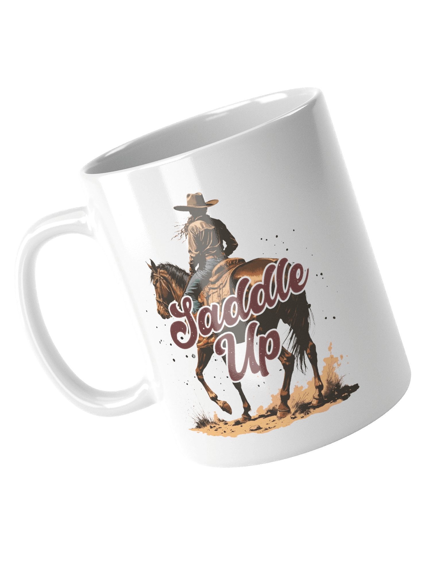 The "Saddle Up" Vintage Mug product image (4)