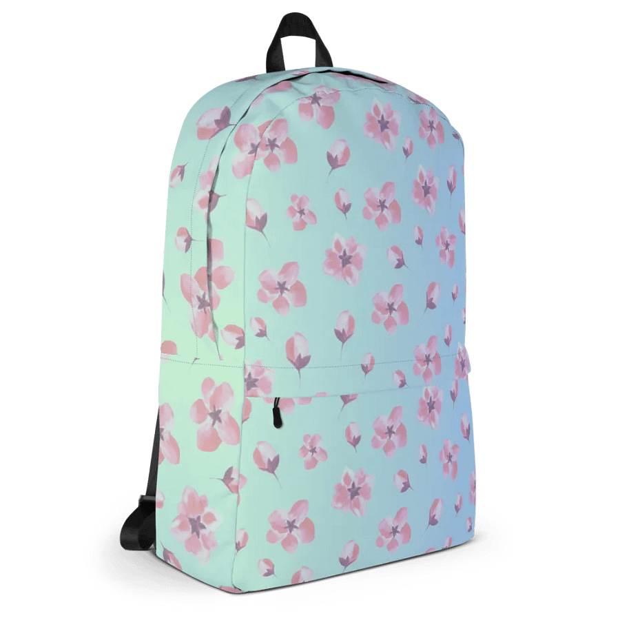 Blossom Bliss All-Over Print Backpack for feminine ladies girls product image (11)