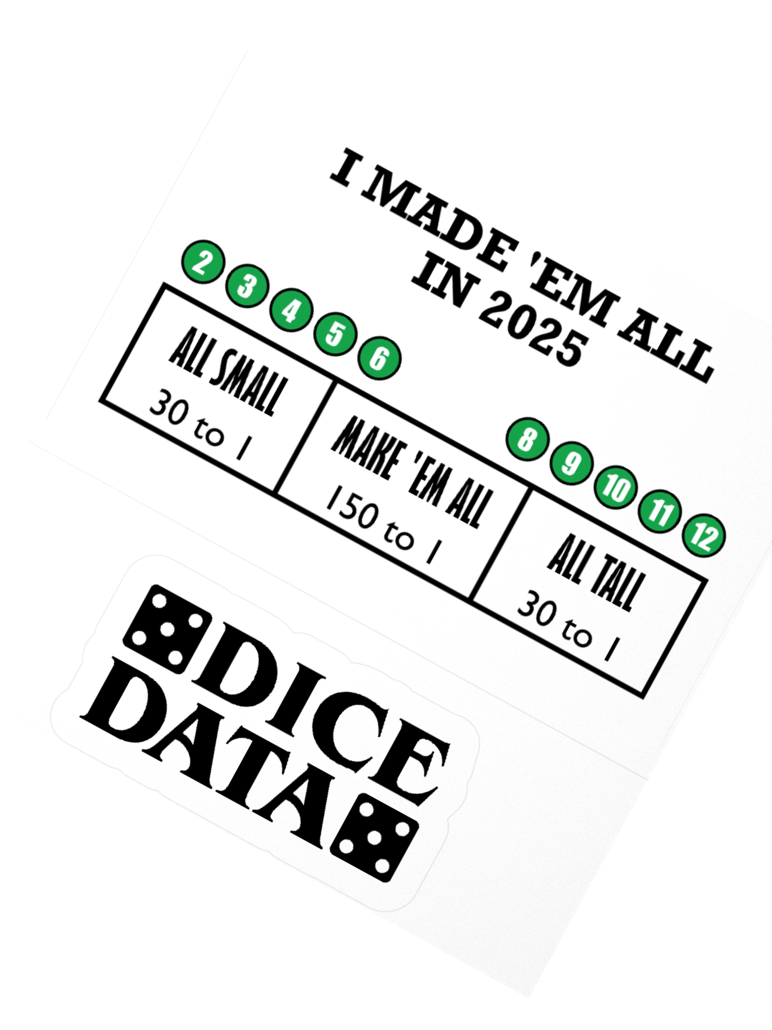 Made 'Em All (Sticker) product image (2)