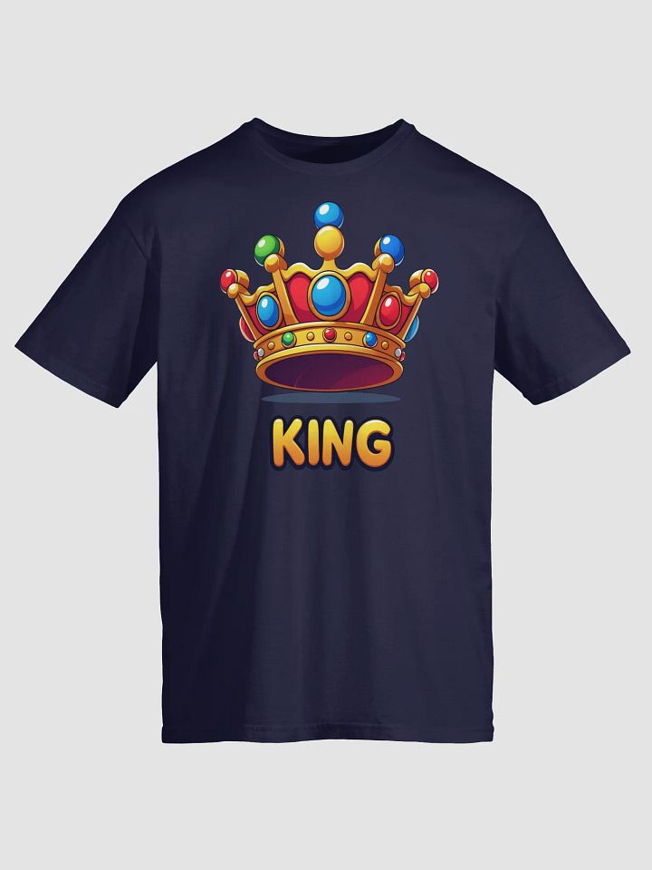 King’s Crown – Bold and Whimsical Royal Illustration product image (1)