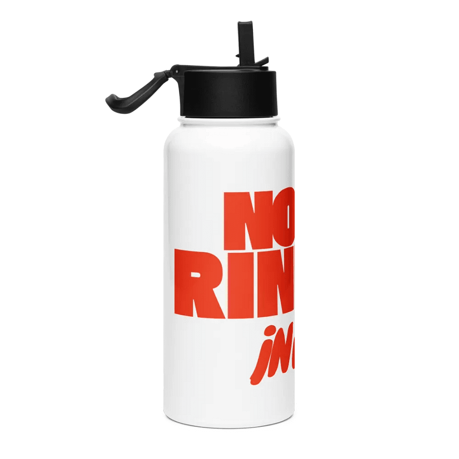 ¡No te rindas nunca! Stainless Steel Water Bottle product image (4)