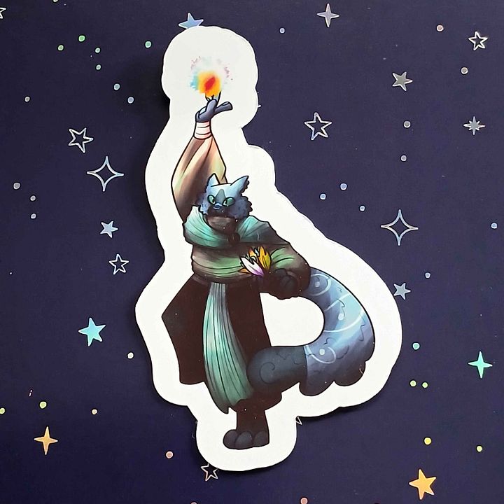 "Spellcasting" sticker product image (1)