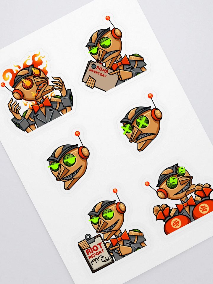 Marv Sticker Sheet product image (1)