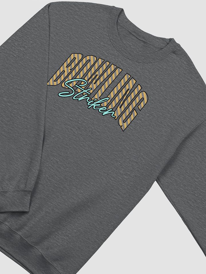 Bowling Striker Striped Script Sweatshirt product image (4)