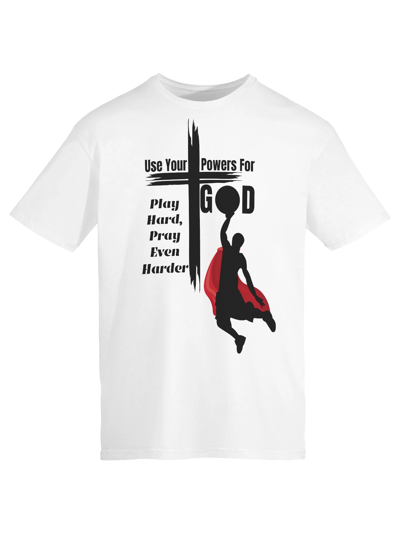 Use your powers for God - Marvel at His Goodness, Christian Superhero T-Shirt product image (9)
