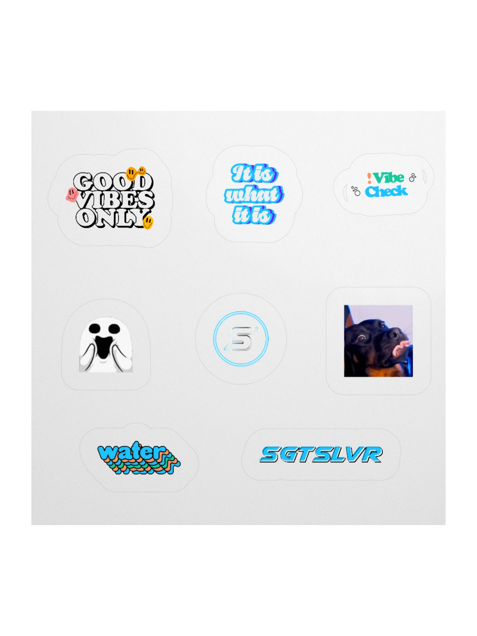 SgtSlvr Sticker Pack product image (1)