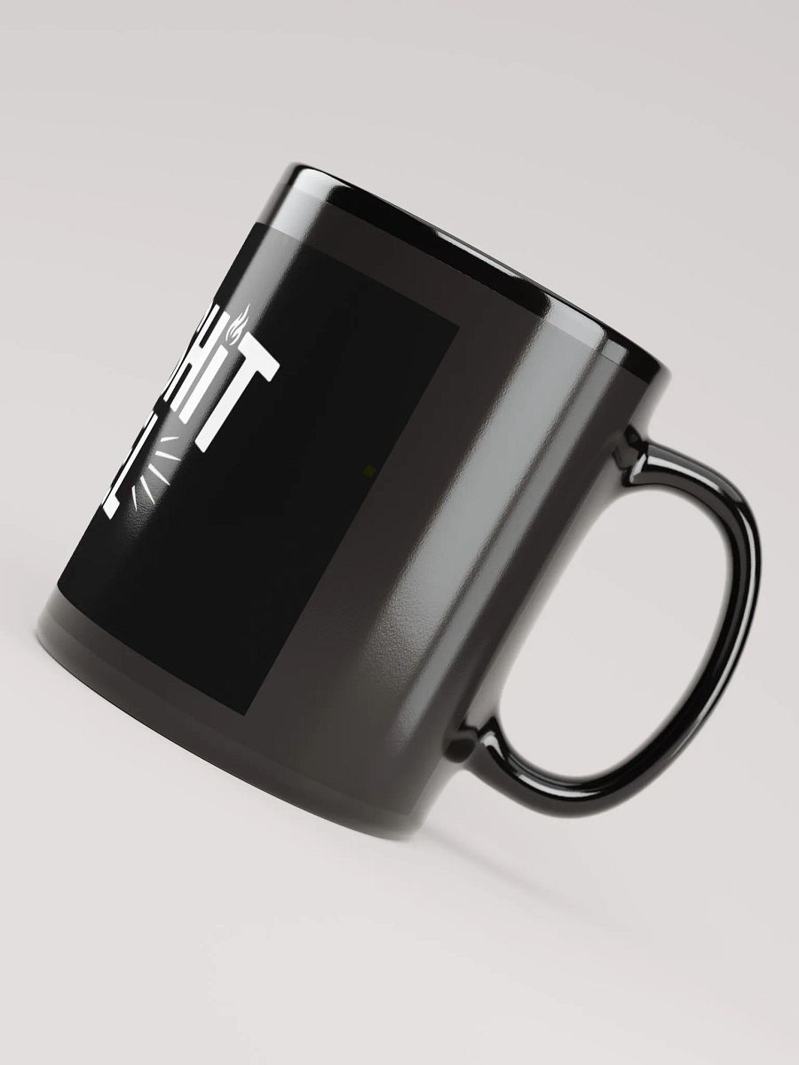 BULLSHIT FUEL Black Glossy Mug product image (7)
