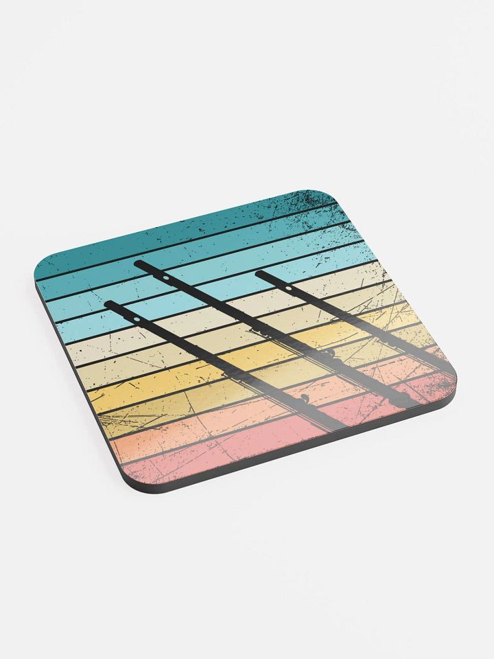 Retro Abstract Flute Coaster - Fl product image (2)