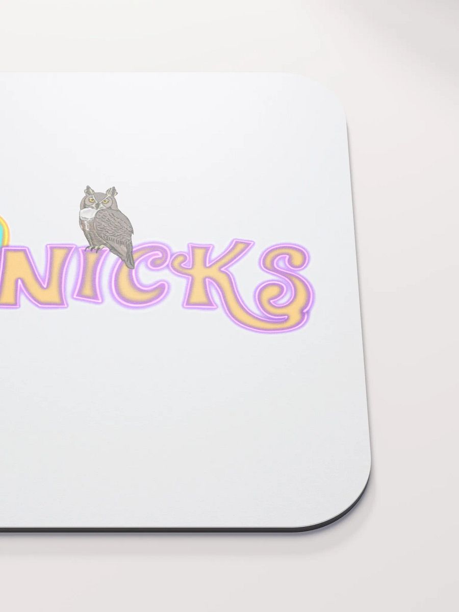 The2Nicks Classic Mouse Pad (White) product image (5)