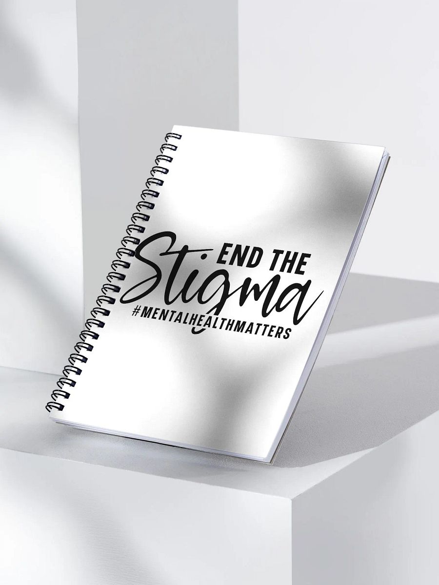 'End the Stigma' Spiral Notebook product image (3)