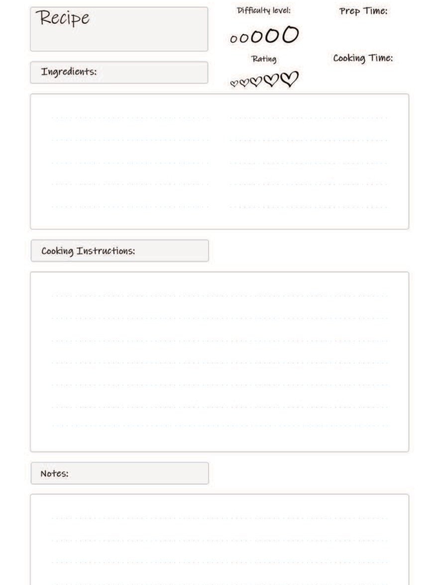 700 Page Recipe Notebook product image (4)