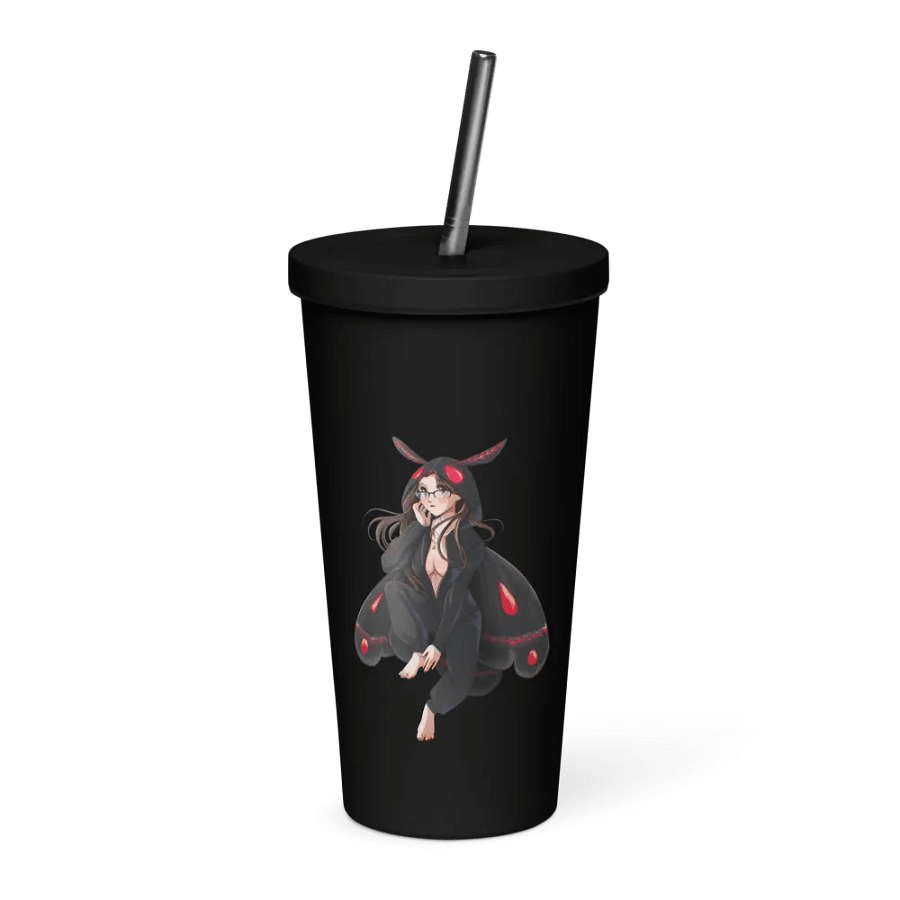 Mothman Whovie 20oz Insulated Tumbler with Straw product image (1)