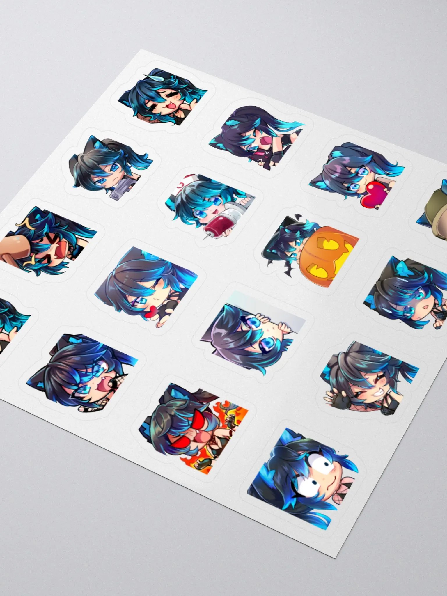 Emote Sticker Sheet product image (7)