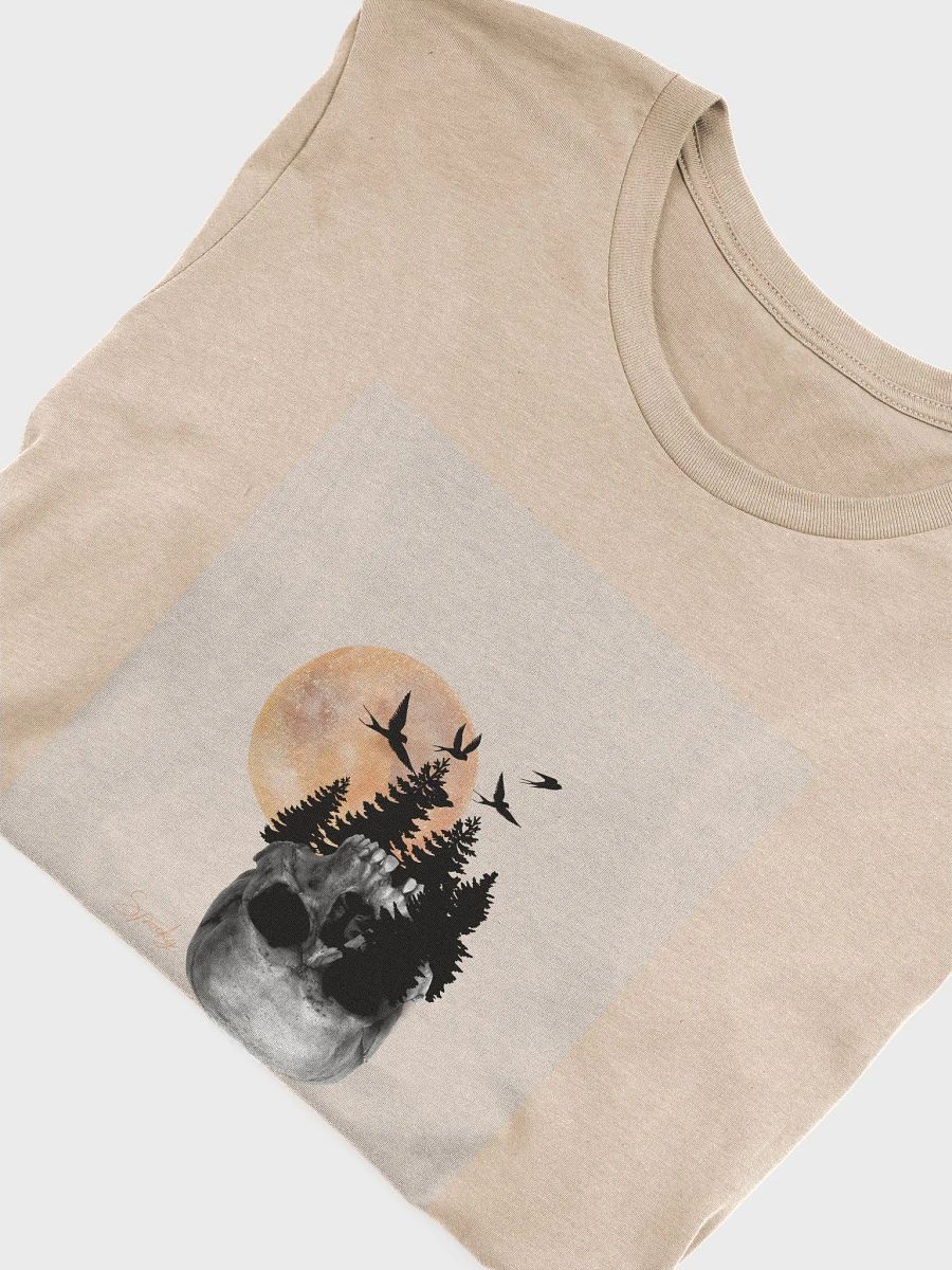 Eerie Moonlight Skull T-Shirt product image (4)