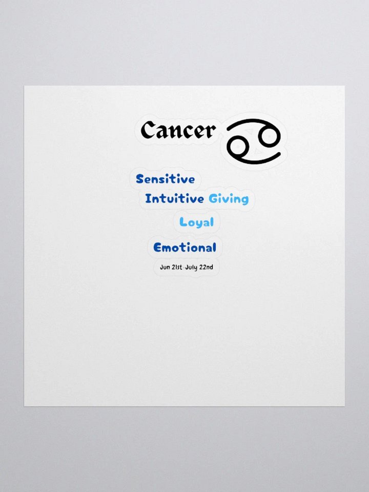 Cancer Stickers product image (2)