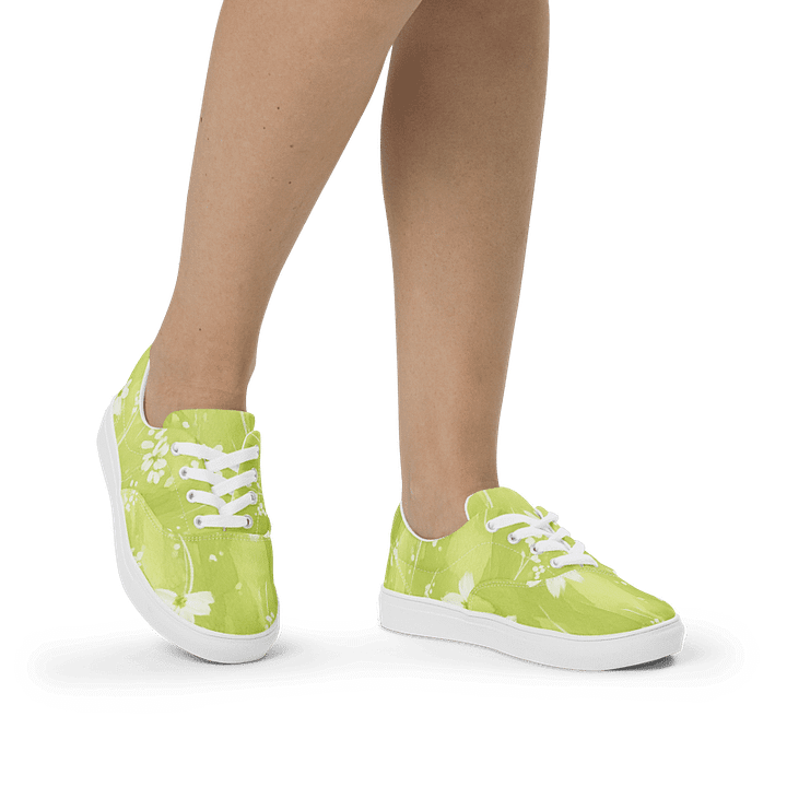 Floral Harmony Lace-Up Sneakers product image (2)