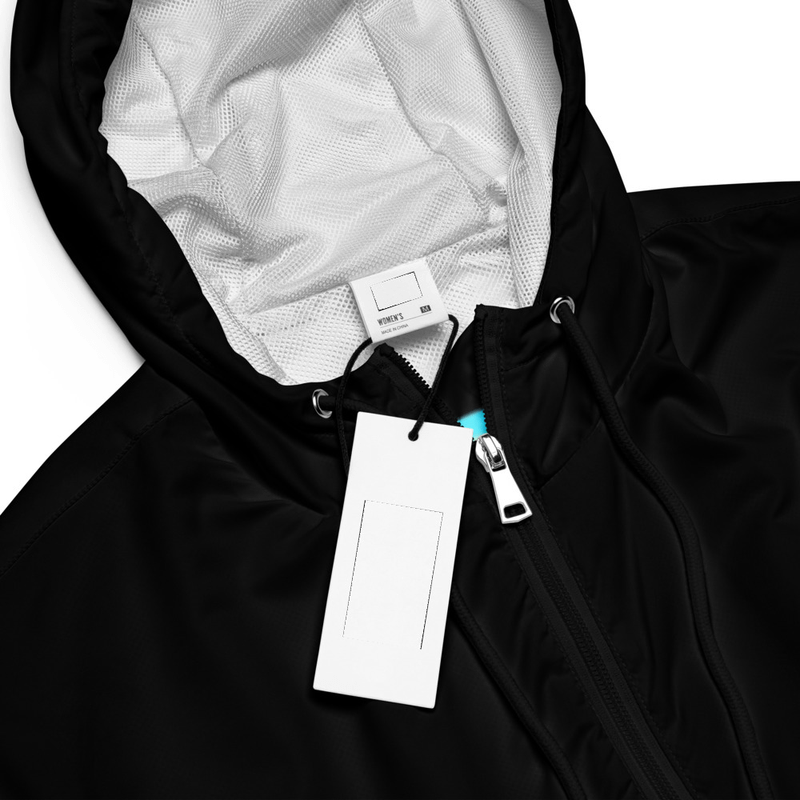 [Milo Bass Rush] All-Over Print Women's Cropped Windbreaker Sublicolor 915 product image (1)