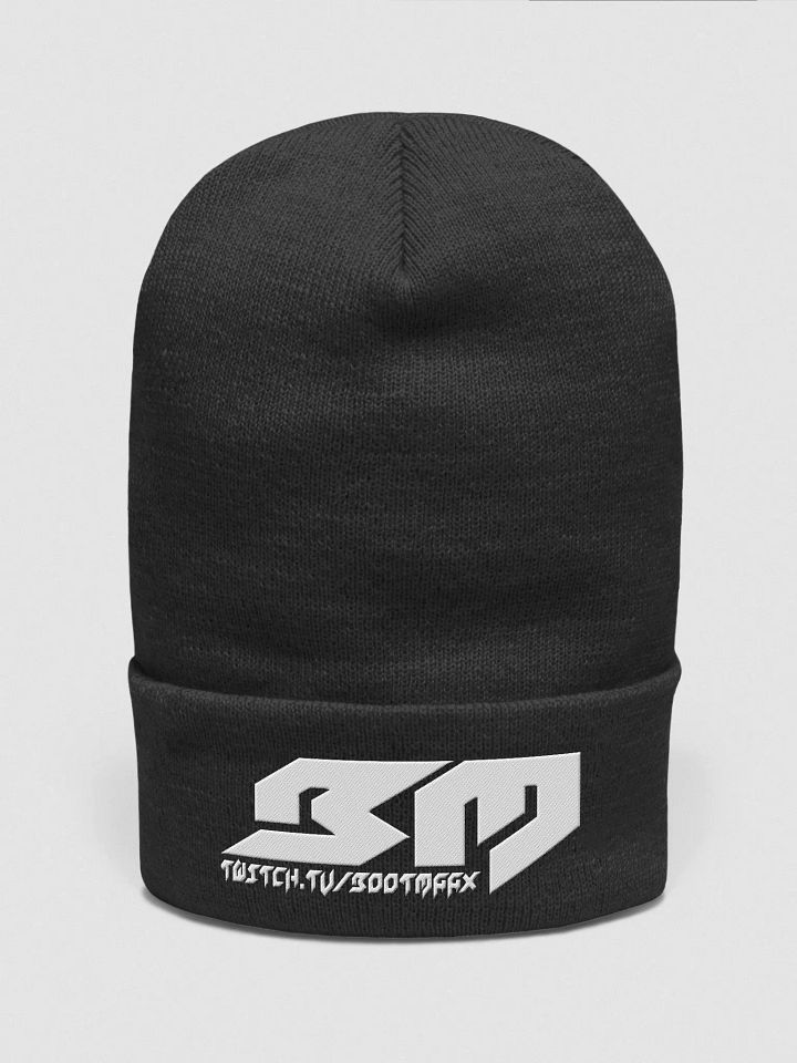 BM White Logo Beanie product image (1)