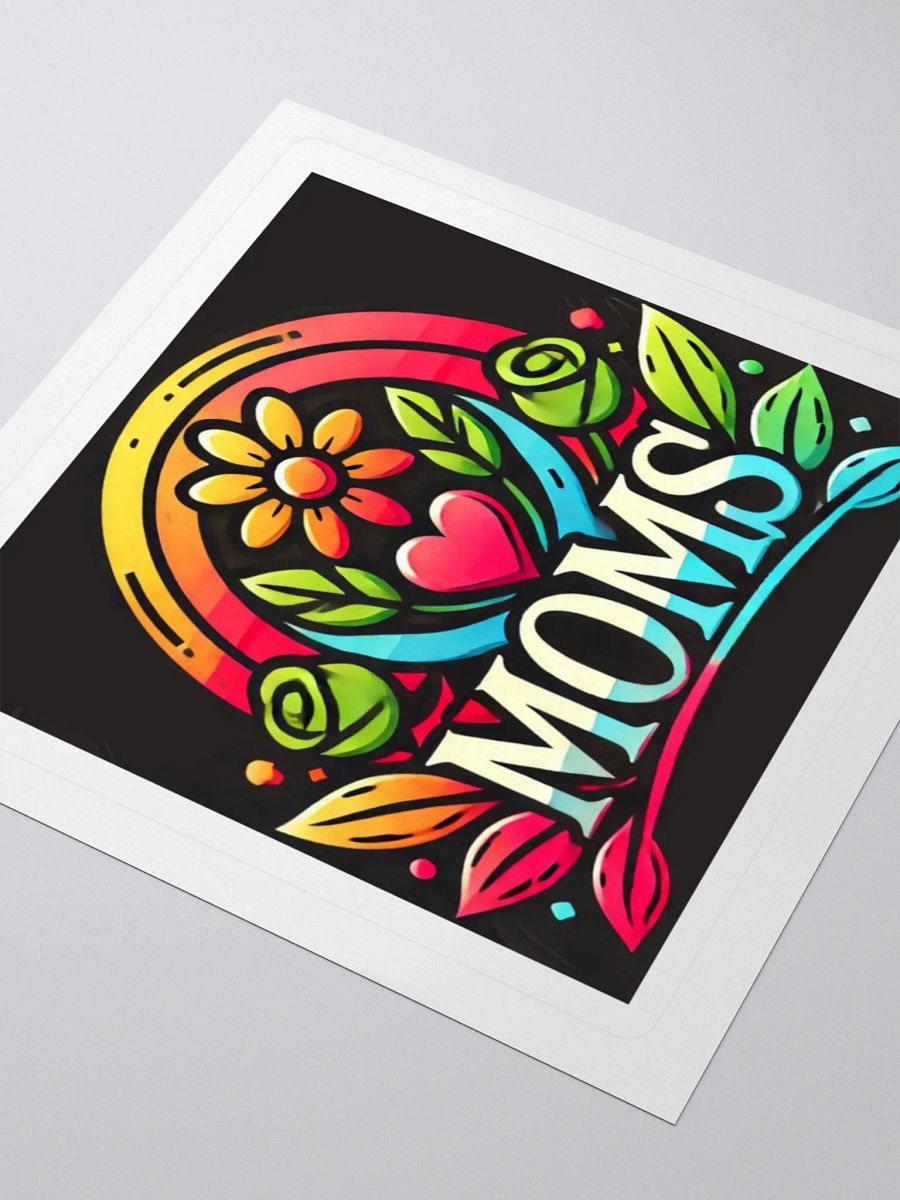 Vibrant MOMS Kiss Cut Stickers product image (11)