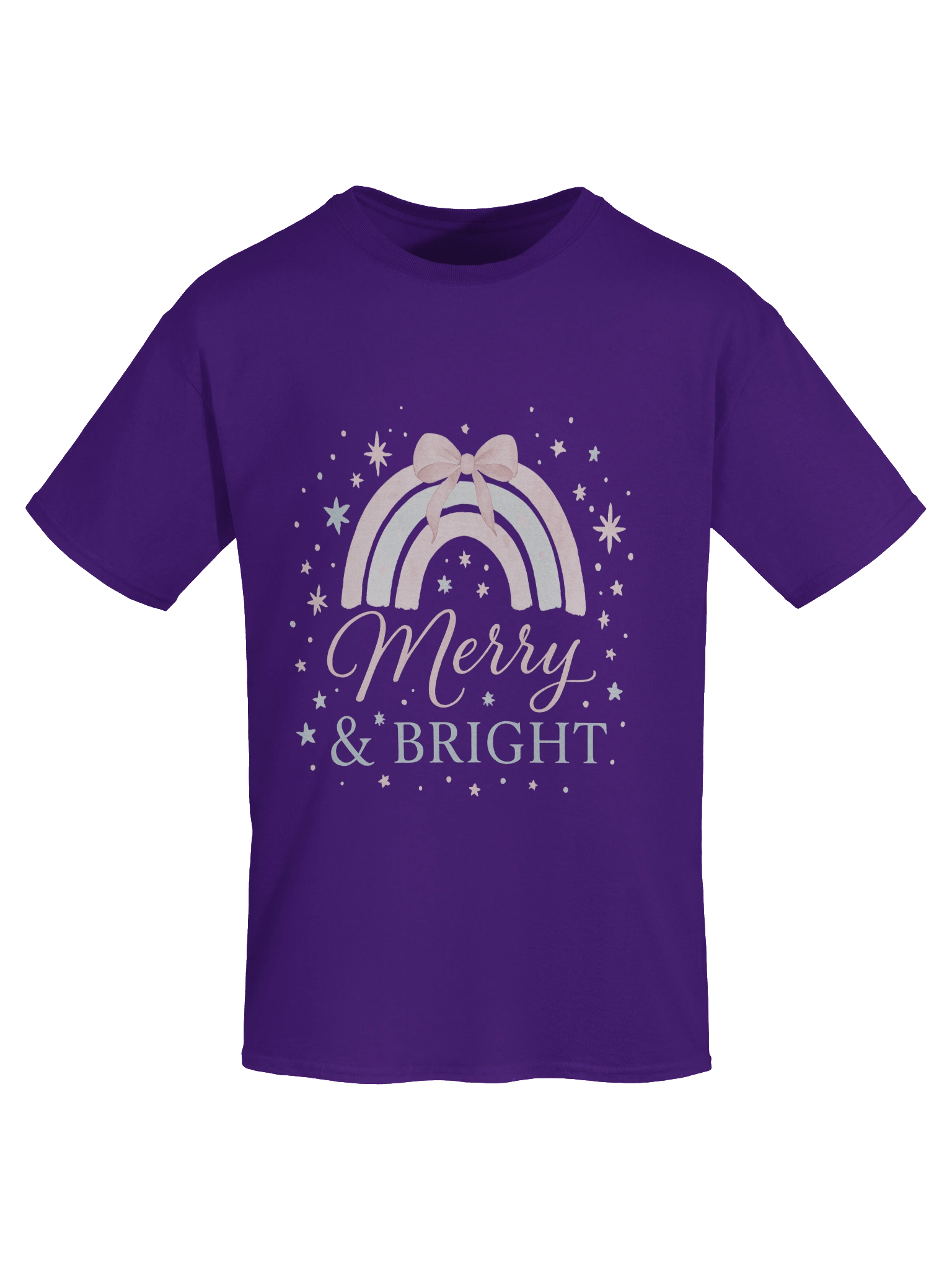 Merry & Bright Rainbow T-Shirt product image (31)