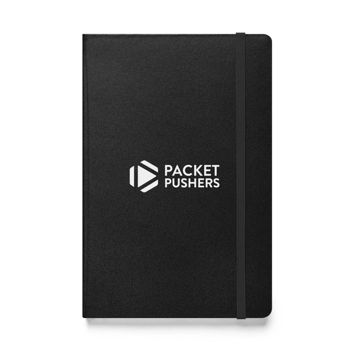 Packet Pushers Notes - Hardcover Bound Notebook product image (1)