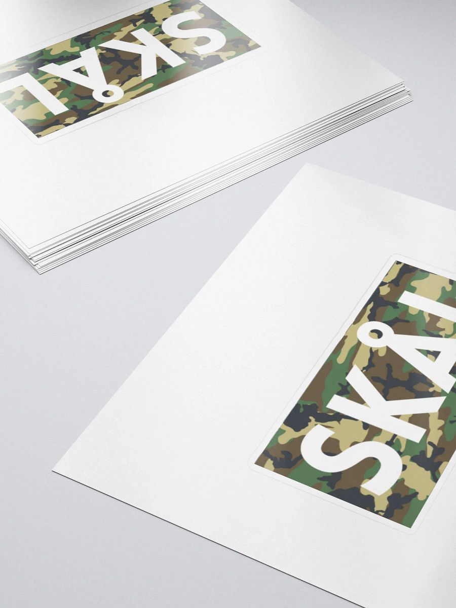 Skal Camo Sticker product image (5)