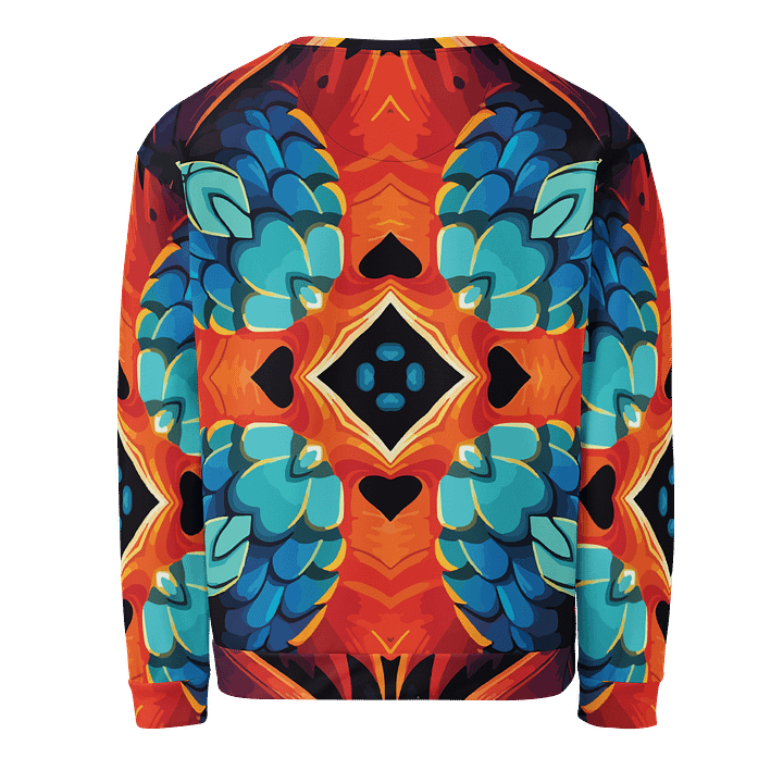 Kaleidoscopic Leaf Symphony Sweatshirt product image (2)