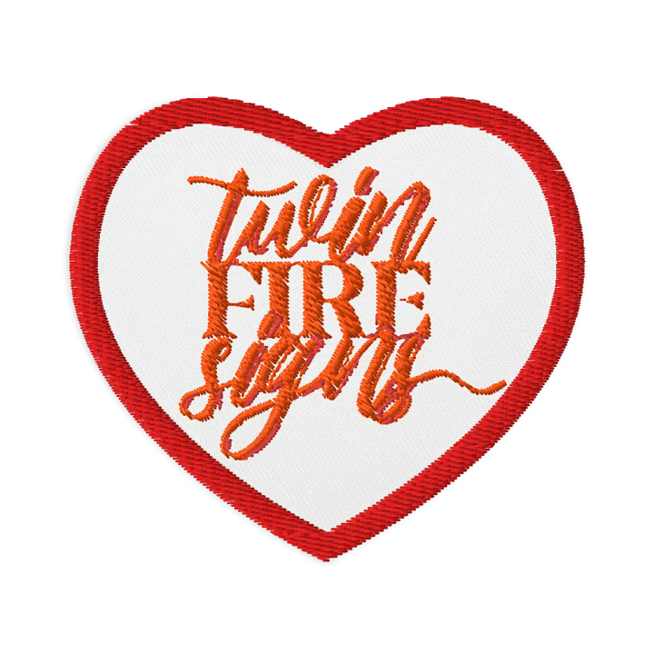 Twin Fire Signs - Patch product image (1)
