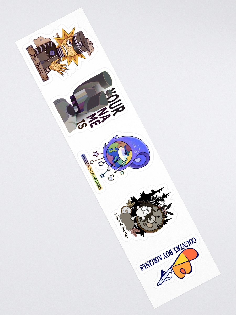 The Vision Is Dead Sticker Set product image (2)