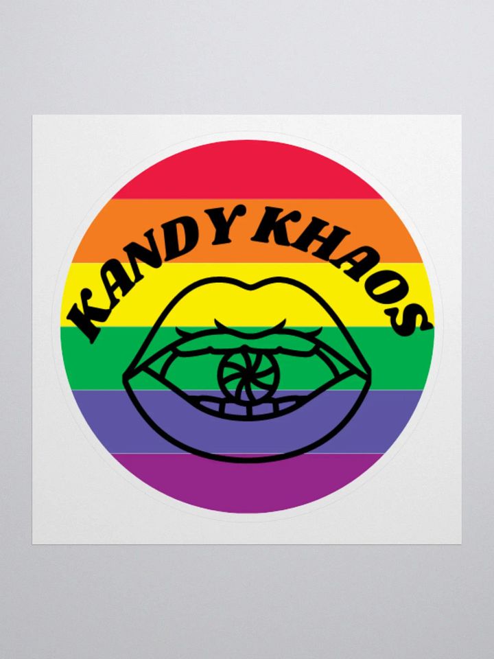 Kandy Khaos Pride Sticker product image (1)